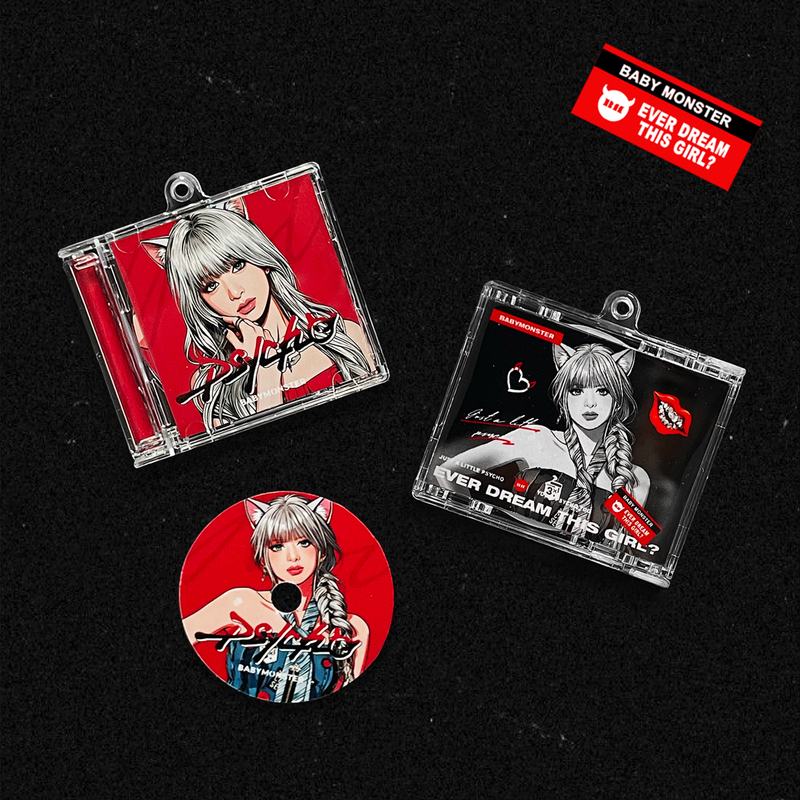 Babymonster'Psycho' Series Merchandise Nfc Mini Album Cd Pendant Birthday Gift