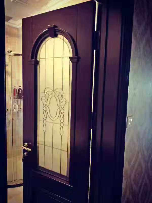 Copper Strips Inlaid Glass 10 Years Old Shop Overall Cupboard Glass Wine Cabinet Glass Art Glass