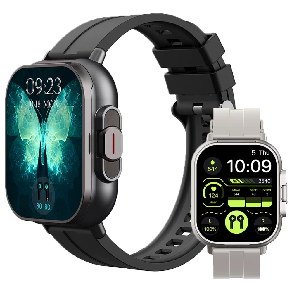 Наушники, сенсорный браслет, D8/, x9, bluetooth, 2 в 1, отслеживание сердцебиения