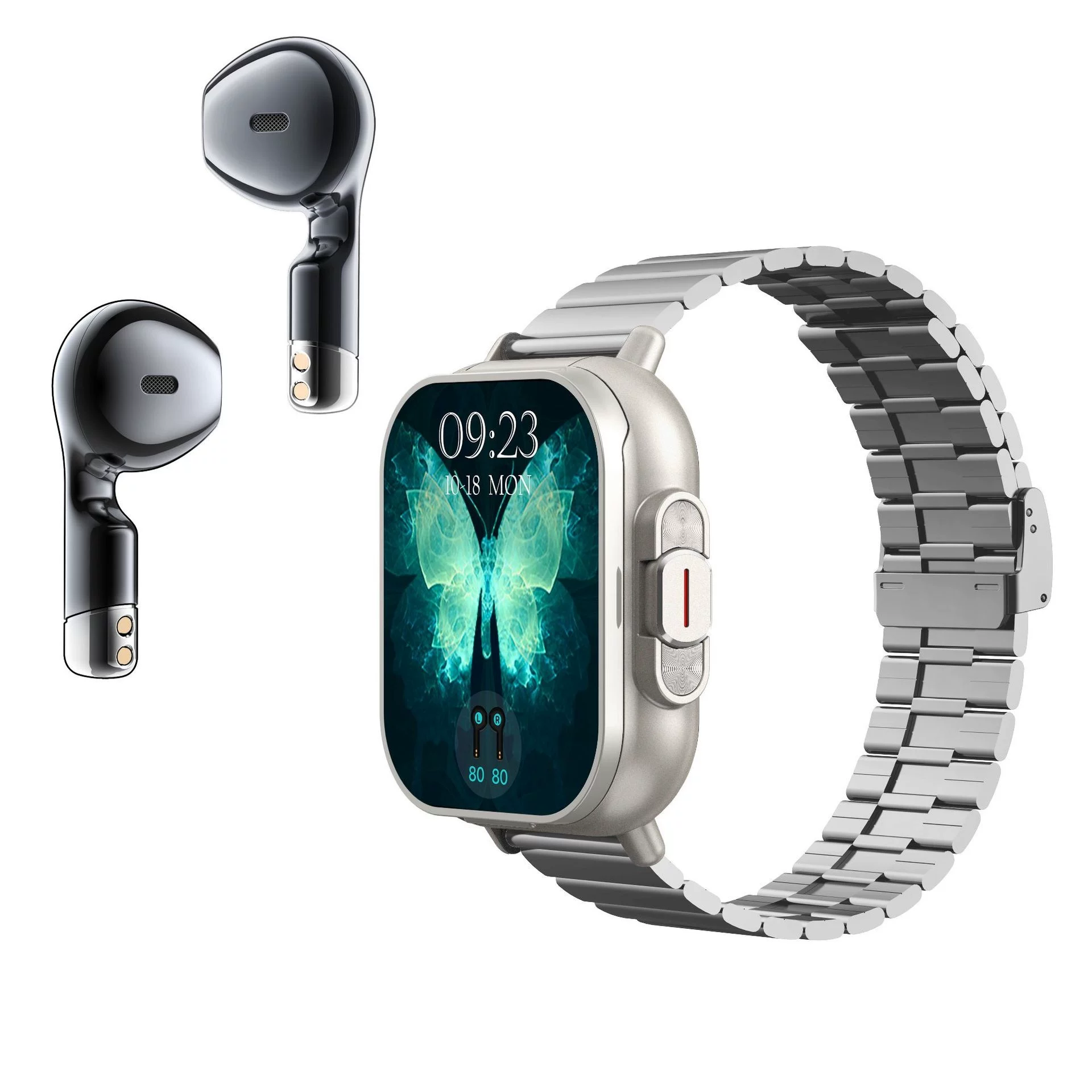 Наушники, сенсорный браслет, D8/, x9, bluetooth, 2 в 1, отслеживание сердцебиения