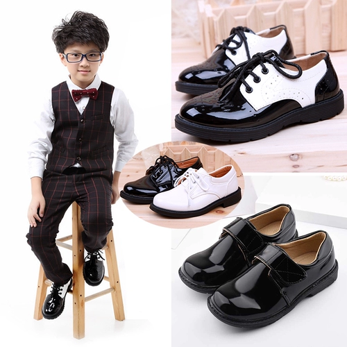 Детский костюм мальчика цветочника, белые туфли для черной кожи, платье девочки цветочницы, подходит для подростков