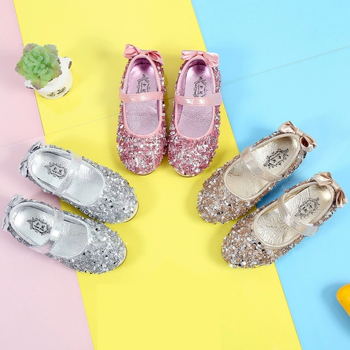 Детские туфли для кожаной обуви, платье для принцессы, 10 лет