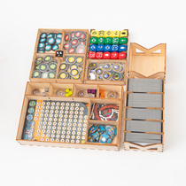 (Board game jar) Four Seasons Seasons board game storage glue-free frosted card set