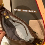 Ретро вместительная и большая сумка подмышку, сумка на одно плечо, коллекция 2023, изысканный стиль