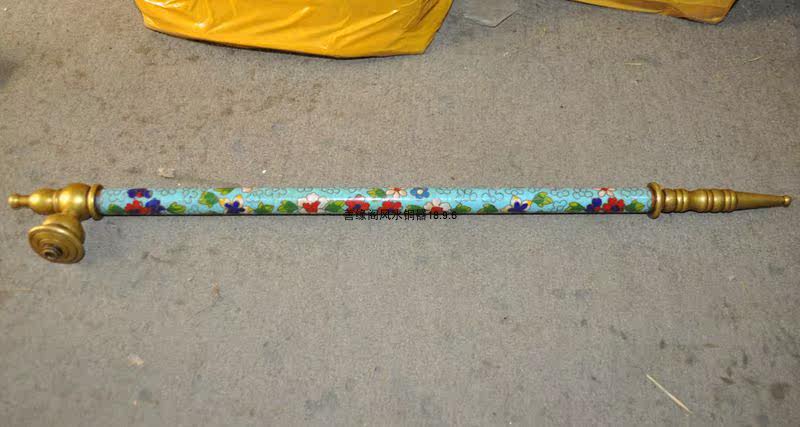 Jingtai Blue Smoking Bag Pure Copper Jingtai Blue Smoke Gun Can Use Swing Piece Atmosphere Class Smoke Gun