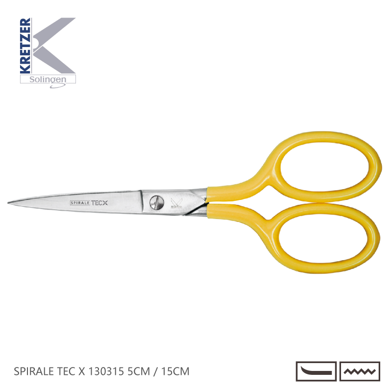 KRETZER Special fiber scissors NO 130315140315 German imported industrial scissors Factory used