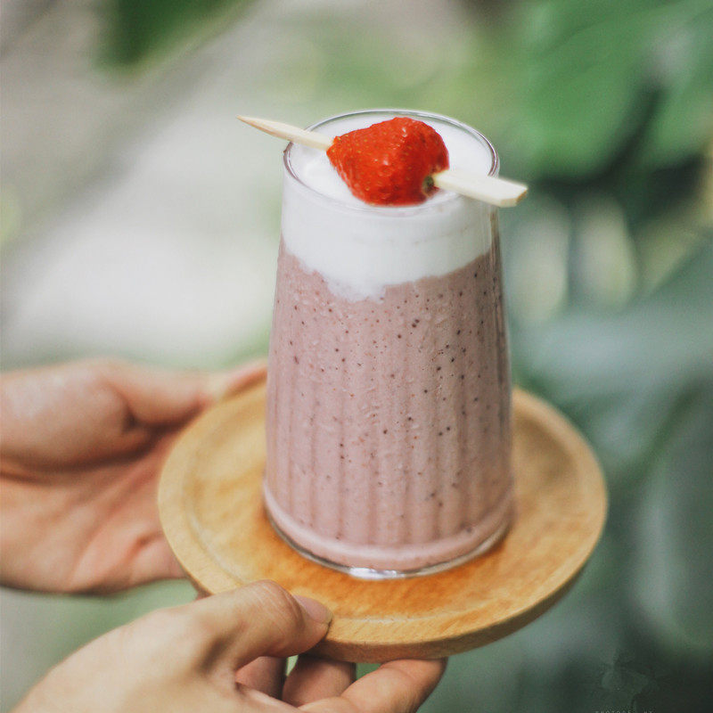 ins Net red dining room glass striped fruit juice cup Milk Cup Milk Cup beverage cup high color value cute photo Cup