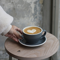 ins Nordic minimalist coffee cup saucer set creative ceramic latte cup English luxury afternoon tea cup saucer