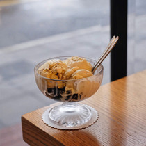 Gao Yan value glass Korean ins Wind yogurt cup tall dessert Cup ice cream ice hockey cup pudding cup