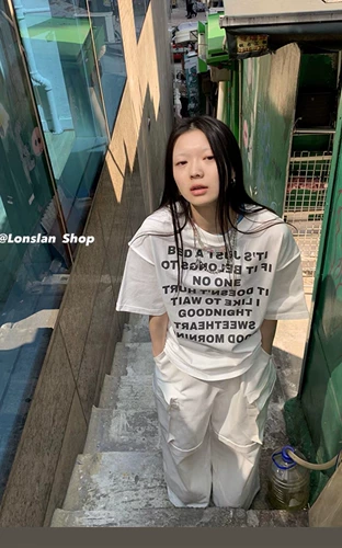 Lonslan 2023 Summer 3/4 20: 00New нишевая дизайн простые мульти -буквные ежедневные