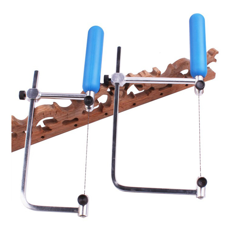 Swiss fish brand pull flower saw Fish mark Jig saw wire saw woodworking saw Manual saw Arc U-saw Model saw