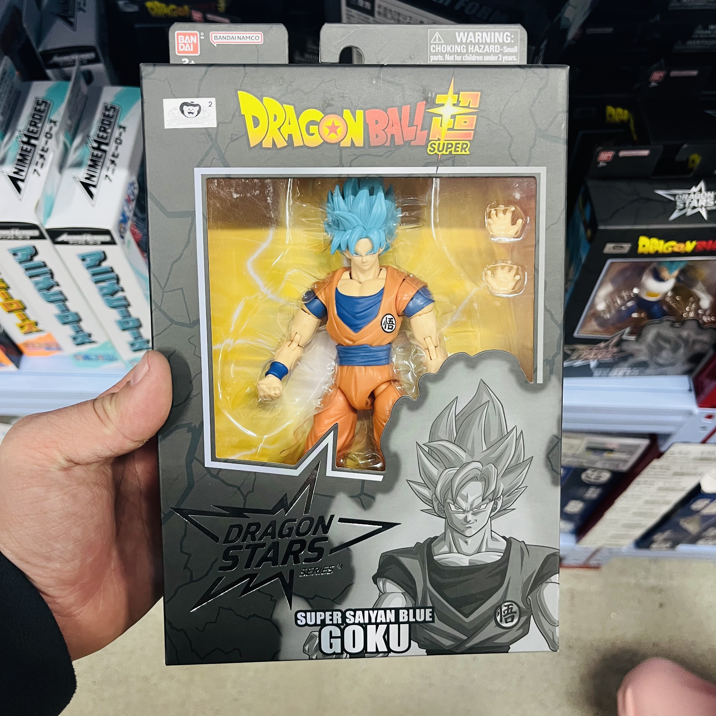 Bandai Dragon Ball Super подвижные суставы синеволосый Сон Гоку Фризе Вегета украшение модель подарок