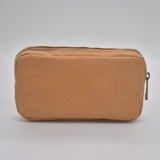 Свежая ретро кожаная маленькая сумка клатч, косметичка, маленькая сумка-органайзер