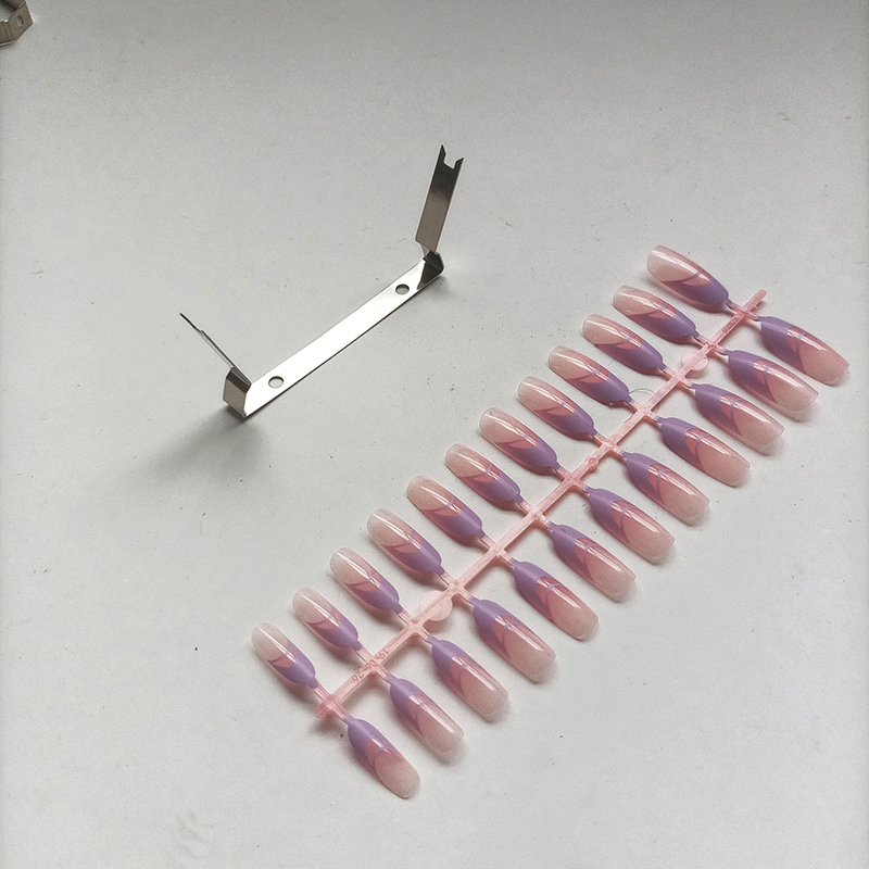 Nail Art Spray Painting Clamp Shrapnel Fake Nail Cover Clamp Nail Piece Spray Electroplating Hanging Buckle 304