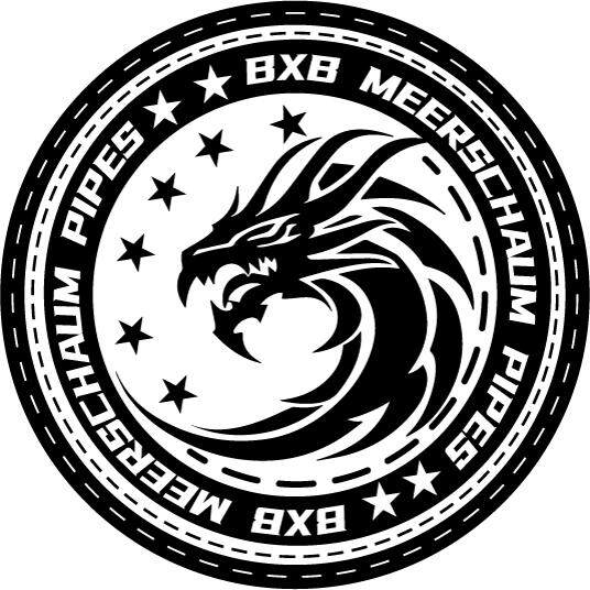 白小白海泡石烟斗行的LOGO