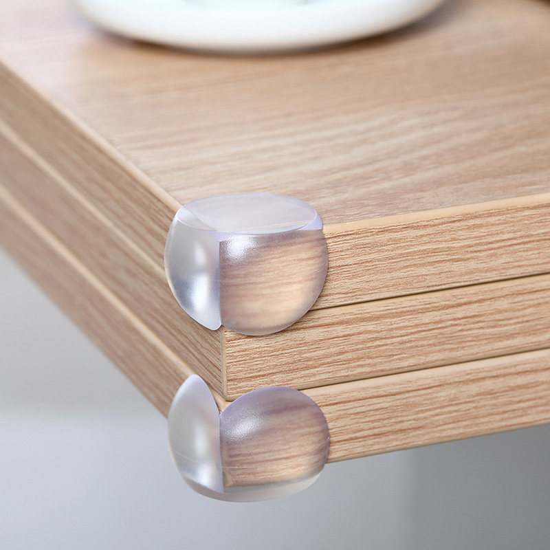 Transparent Anticollision Corner Silicone children anti-bump window Angle Cabinet table Table Corner Wrap edge Anti-collision protection corner