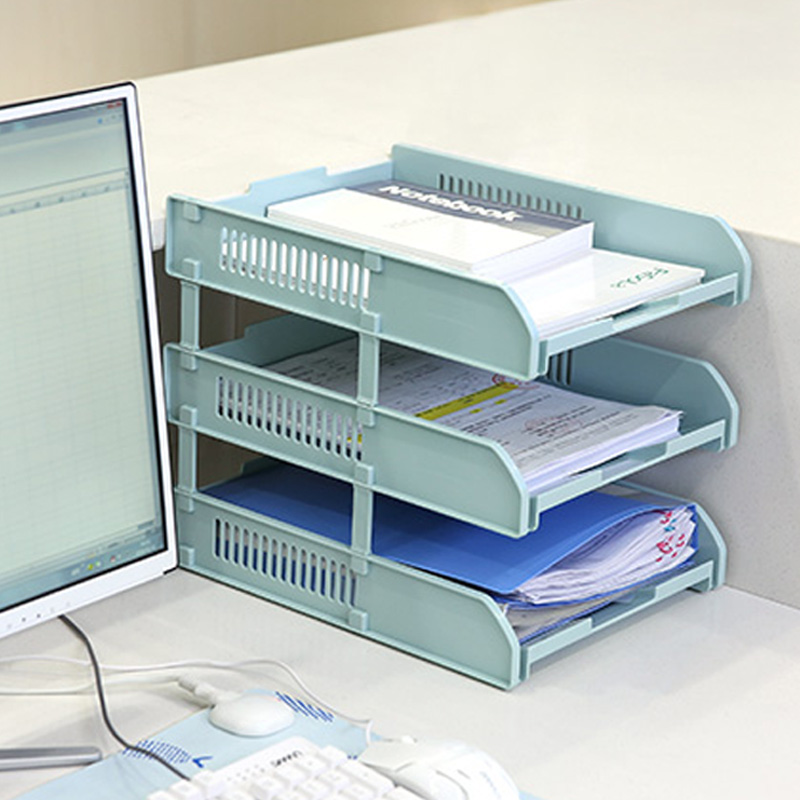 Usd 22 52 Japanese Desktop Multi Layer File Storage Box Plastic Folder Box Basket Office Desk File File Finishing Rack Wholesale From China Online Shopping Buy Asian Products Online From The Best