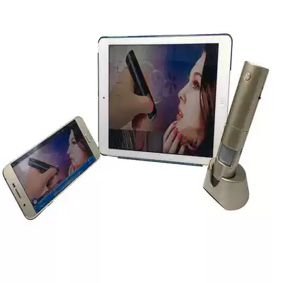 Wireless WiFi with mobile phone tablet computer Customer data registration Automatic analysis Intelligent skin tester