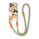 Crossbody Lanyard Strap Cats iPhone Case for iPhone 18 – 13