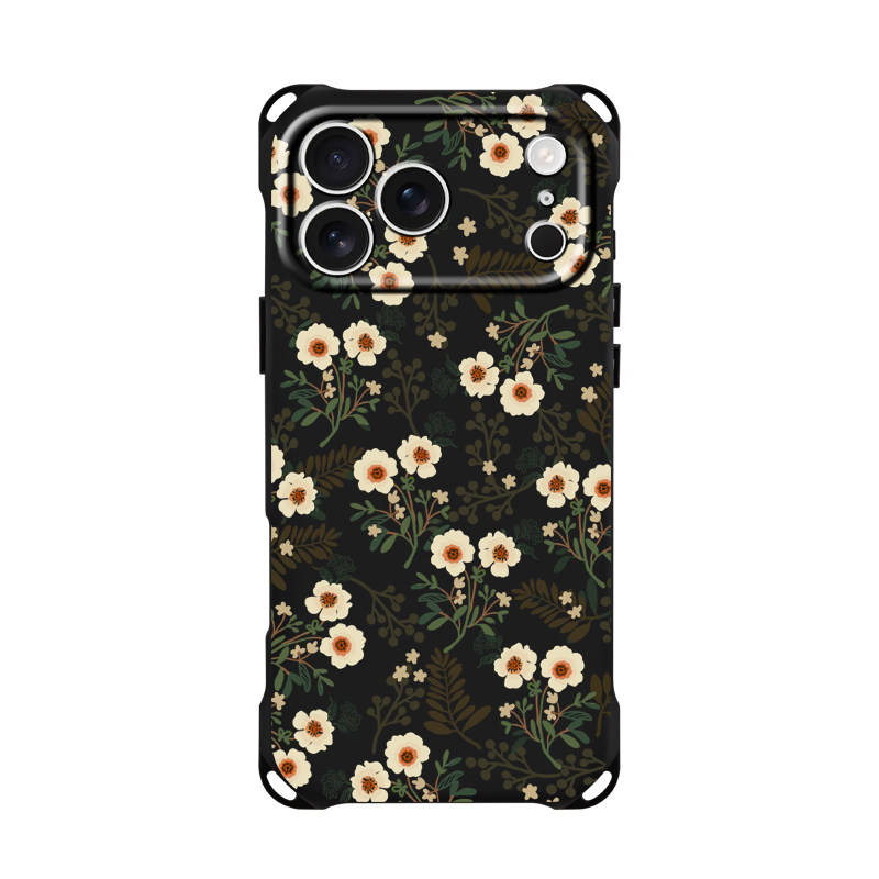 Style 2 — Vintage Floral Lanyard Strap Crossbody Phone Case