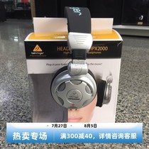X 10% off the list price BEHRINGER HPX2000 head-mounted DJ monitoring headphones high-precision headphones