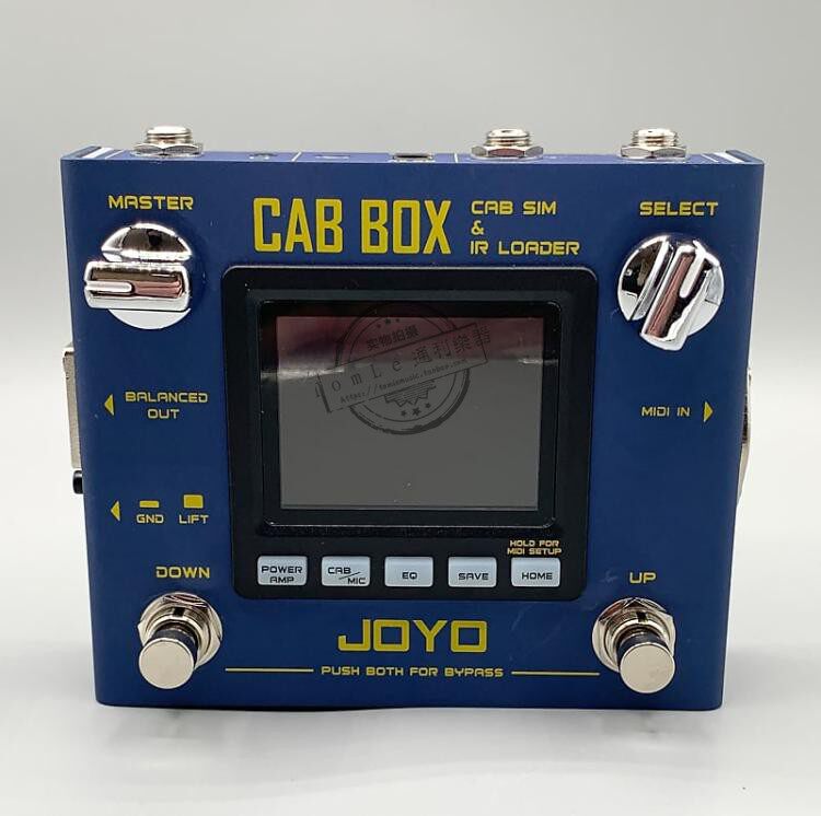 Педаль эффектов 标价9折joyo卓乐ir箱体模拟r-08 cab box延迟混响模拟单块效果器