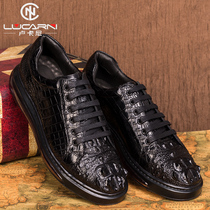 Avocado Leather Air Cushion Board Shoes Thick Bottom Men Sports Casual Shoes 100 Hitch Sport Genuine Leather Mens Shoes 2021 New Spring Summer