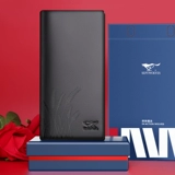 Septwolves, мужской бумажник, из натуральной кожи, подарок на день рождения