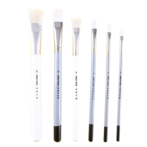 Malley G1986 Yangshura Going Pen Pen для начинающих специальные ручки нефтяной краски, вентиляционные трубы, марля, 6 -ых наполненных ручкой кисточники Объединенные экзамены, студенты, студенты, студенты, студенты, студенты, студенты, студенты.