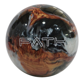 American PYRAMID special bowling ball 'PATH' series straight ball flying saucer ball 8-16 pounds black silver caramel