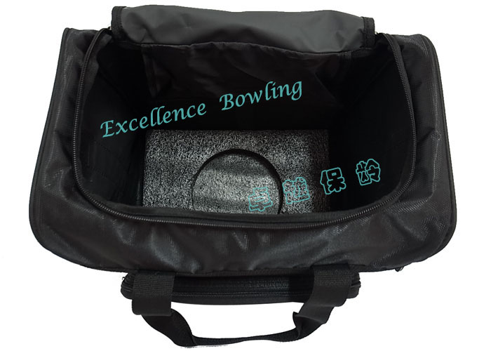 Chúng tôi elite ưu tú bowling túi duy nhất bóng bánh mẹ túi bowling túi bạc đen 	bộ bowling mini	