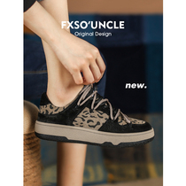 FXSO Square Alley Great Uncles Retro Dresses Shoes Fall 2022 New Thick Flat Bottom Shoes Ins Tide Casual Sneakers Women