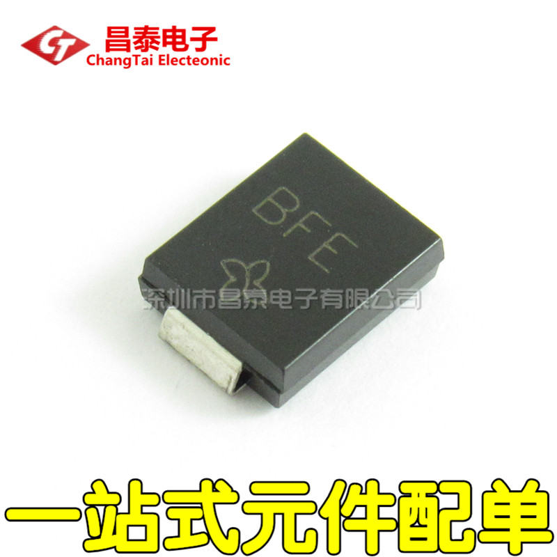 SMCJ26CA screen printed BFE package SMC 26V TVS tube two-way new