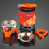 Fire Maple Cắm trại ngoài trời di động tích hợp đầu đốt gió tích hợp Tiết kiệm năng lượng Bếp dã ngoại bếp gas hoang dã - Bếp lò / bộ đồ ăn / đồ nướng dã ngoại bếp nướng gas ngoài trời Bếp lò / bộ đồ ăn / đồ nướng dã ngoại