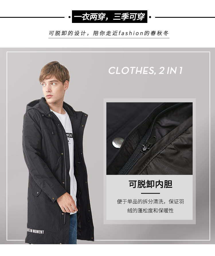 Blouson homme BOSIDENG    - Ref 3123200 Image 11