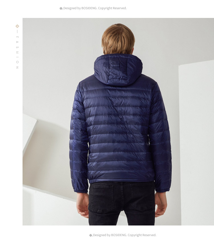 Blouson homme BOSIDENG    en Nylon - Ref 3123080 Image 21