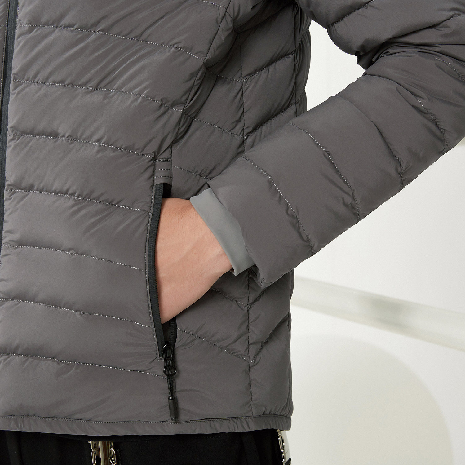 Blouson homme BOSIDENG    en Nylon - Ref 3120785 Image 4