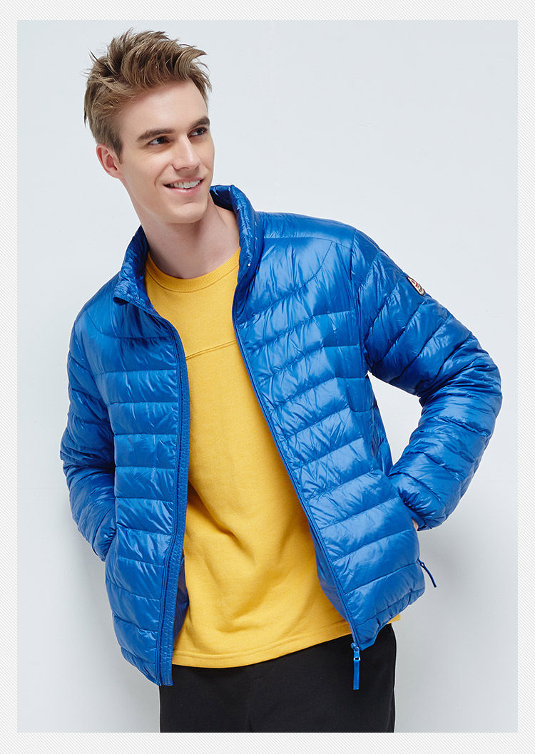 Blouson homme BOSIDENG    en Nylon - Ref 3120100 Image 7