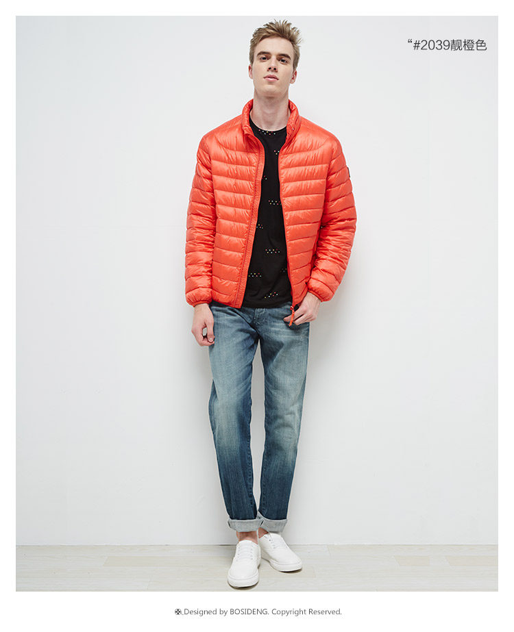 Blouson homme BOSIDENG    en Nylon - Ref 3120100 Image 26
