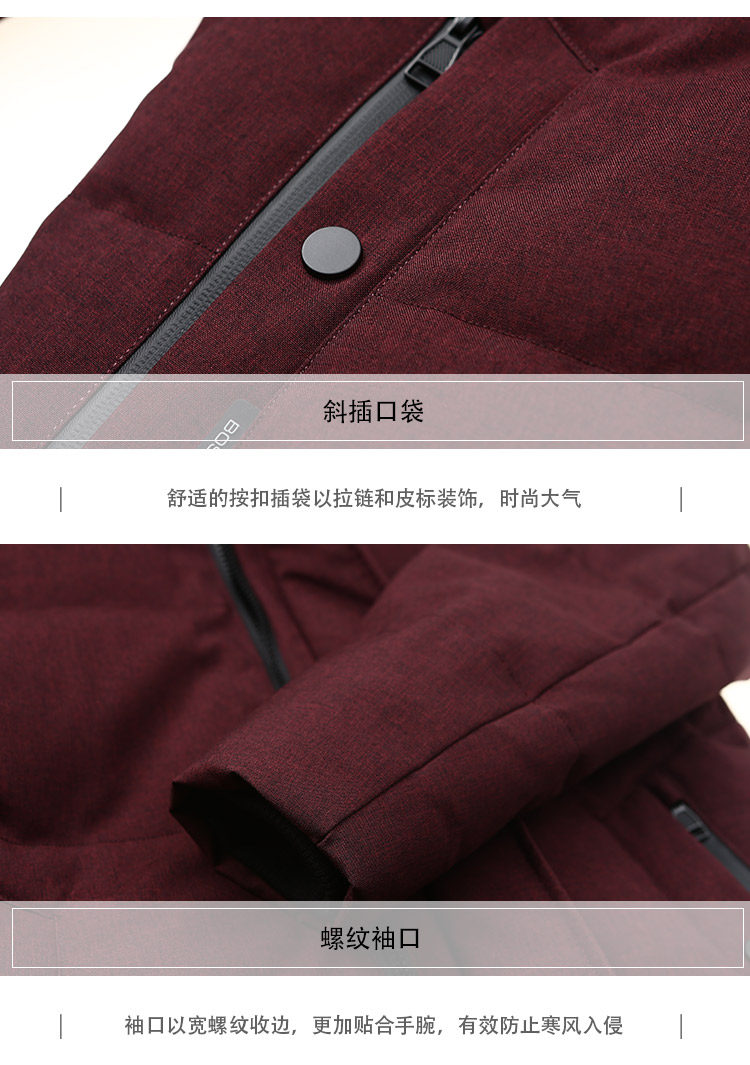 Blouson homme BOSIDENG    - Ref 3120093 Image 22