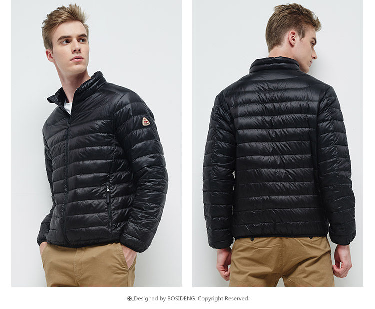 Blouson homme BOSIDENG    en Nylon - Ref 3120100 Image 39