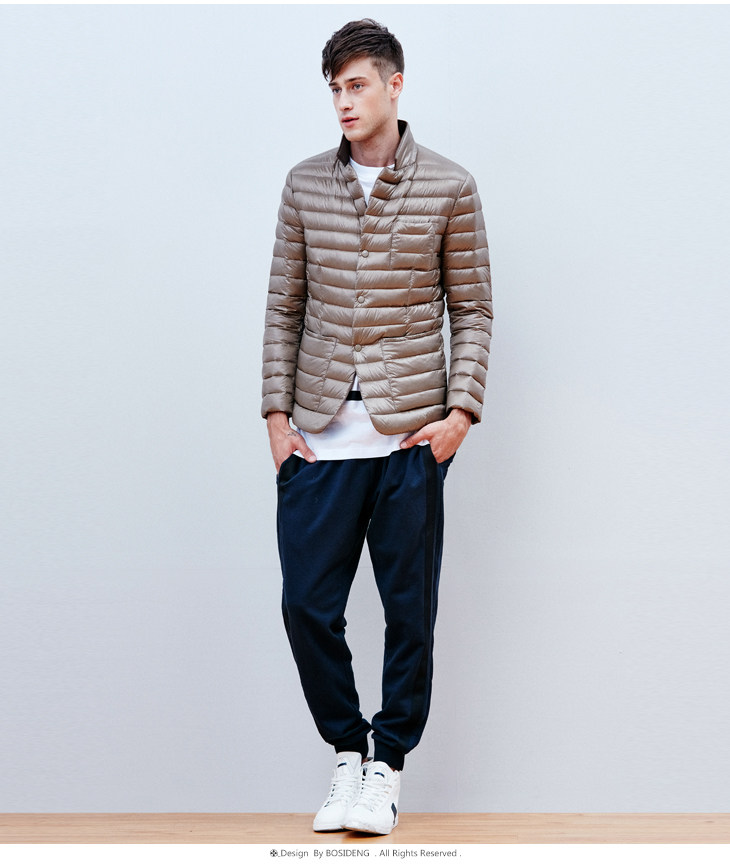 Blouson homme BOSIDENG    en Nylon - Ref 3119994 Image 30