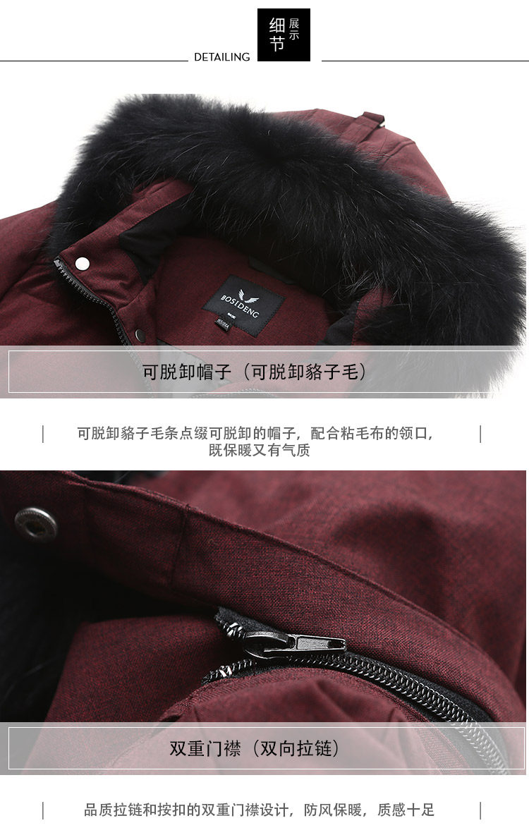 Blouson homme BOSIDENG    - Ref 3120093 Image 21