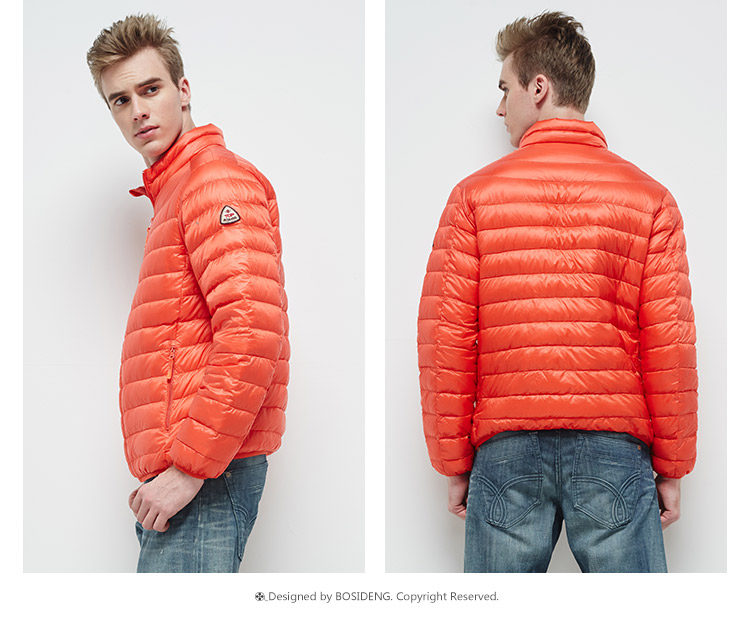 Blouson homme BOSIDENG    en Nylon - Ref 3120100 Image 27