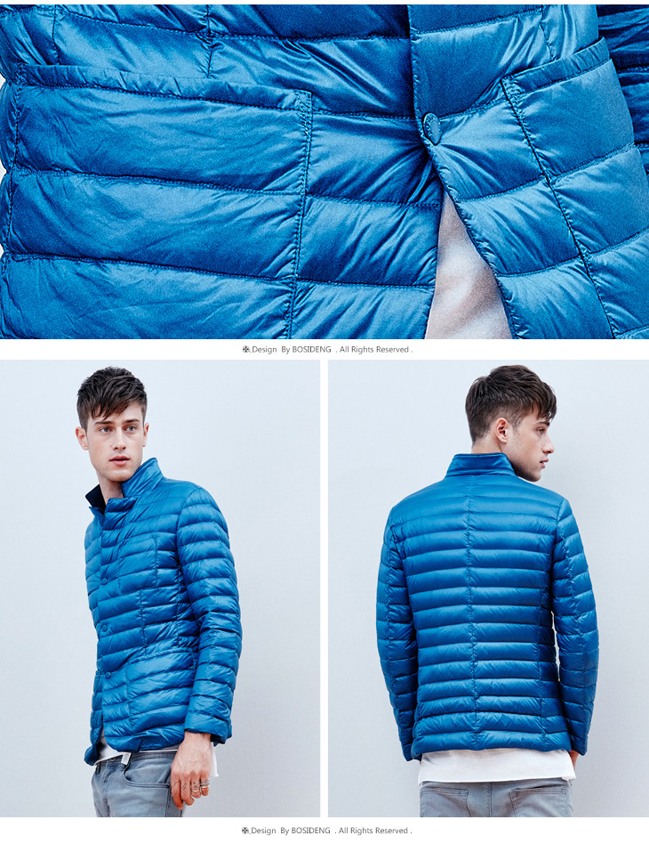 Blouson homme BOSIDENG    en Nylon - Ref 3119994 Image 18