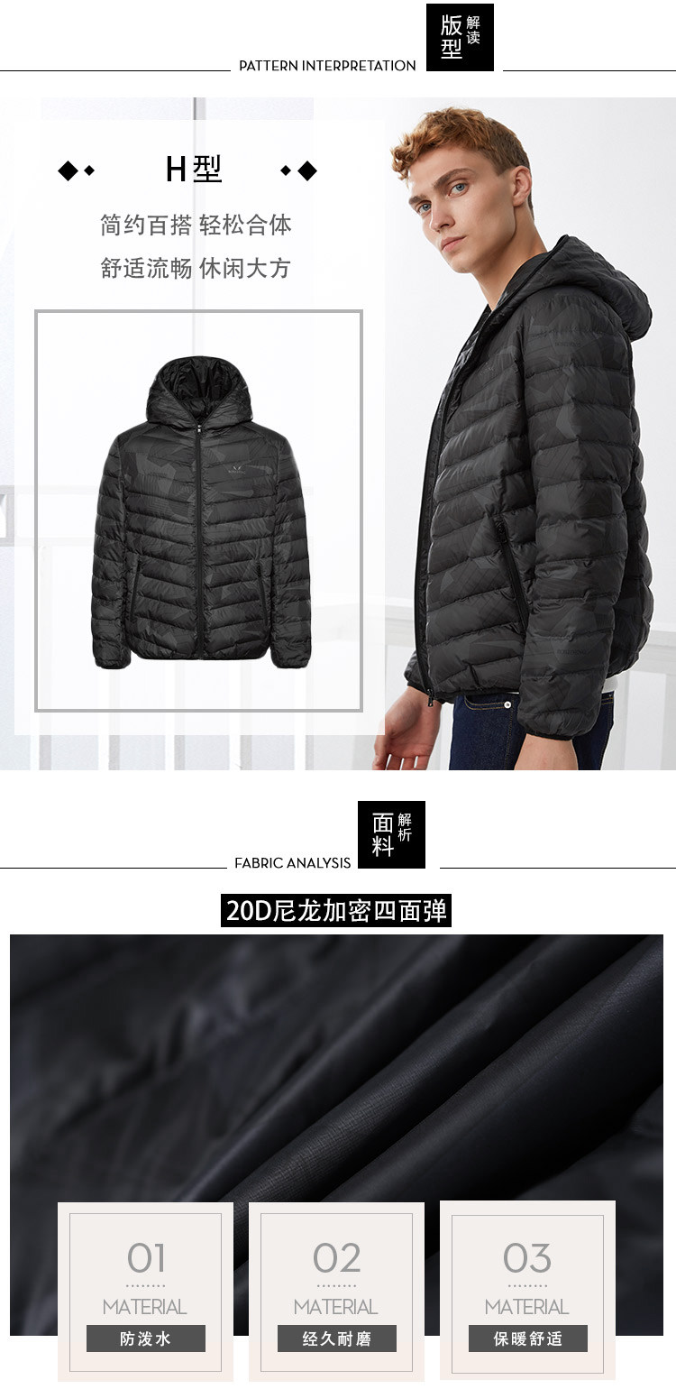 Blouson homme BOSIDENG    - Ref 3120491 Image 9