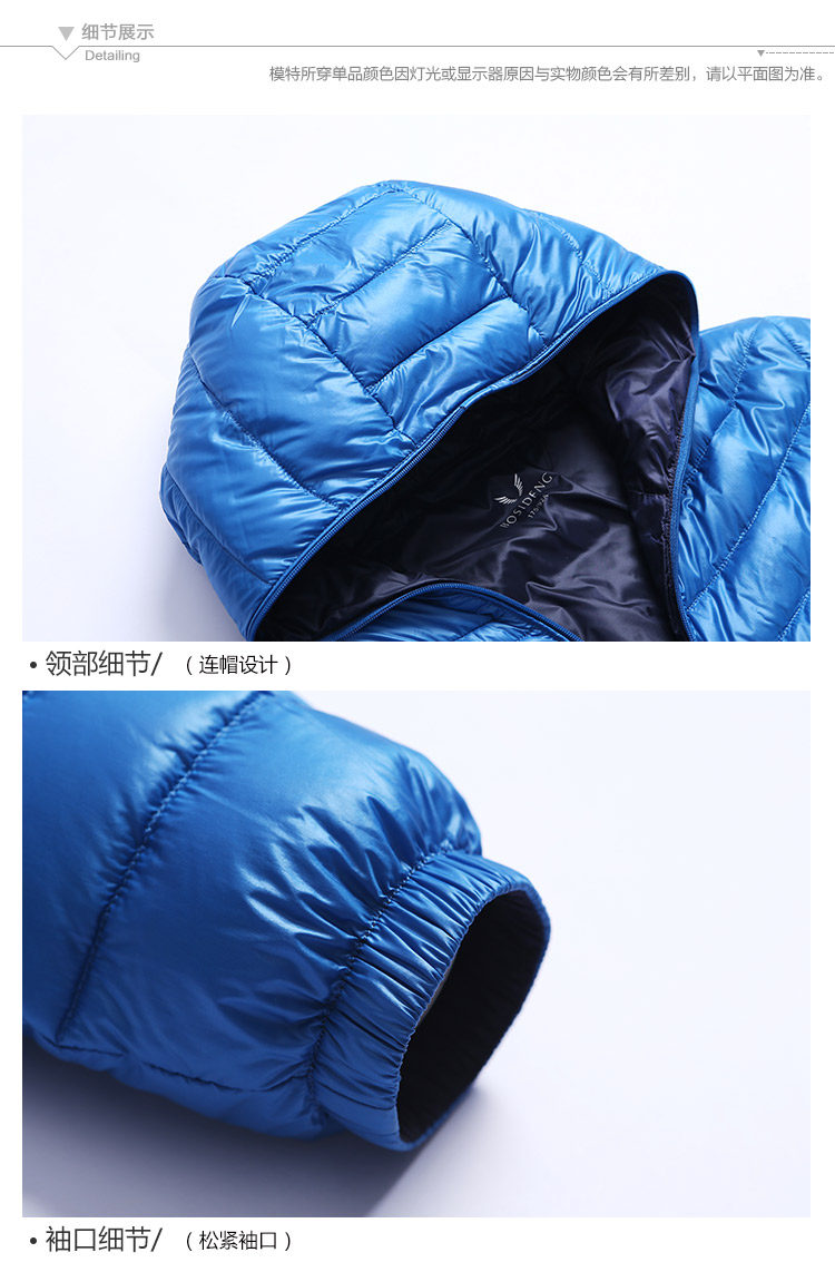 Blouson homme BOSIDENG    en Nylon - Ref 3120155 Image 34