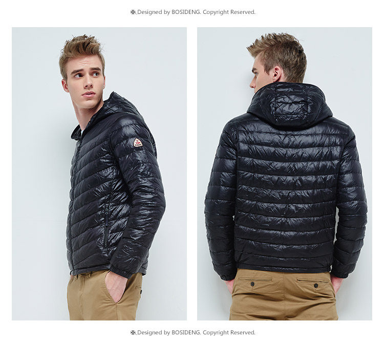 Blouson homme BOSIDENG    en Nylon - Ref 3120155 Image 31