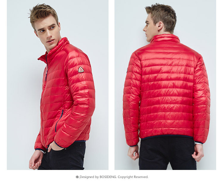 Blouson homme BOSIDENG    en Nylon - Ref 3120100 Image 25