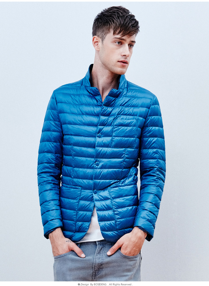 Blouson homme BOSIDENG    en Nylon - Ref 3119994 Image 17